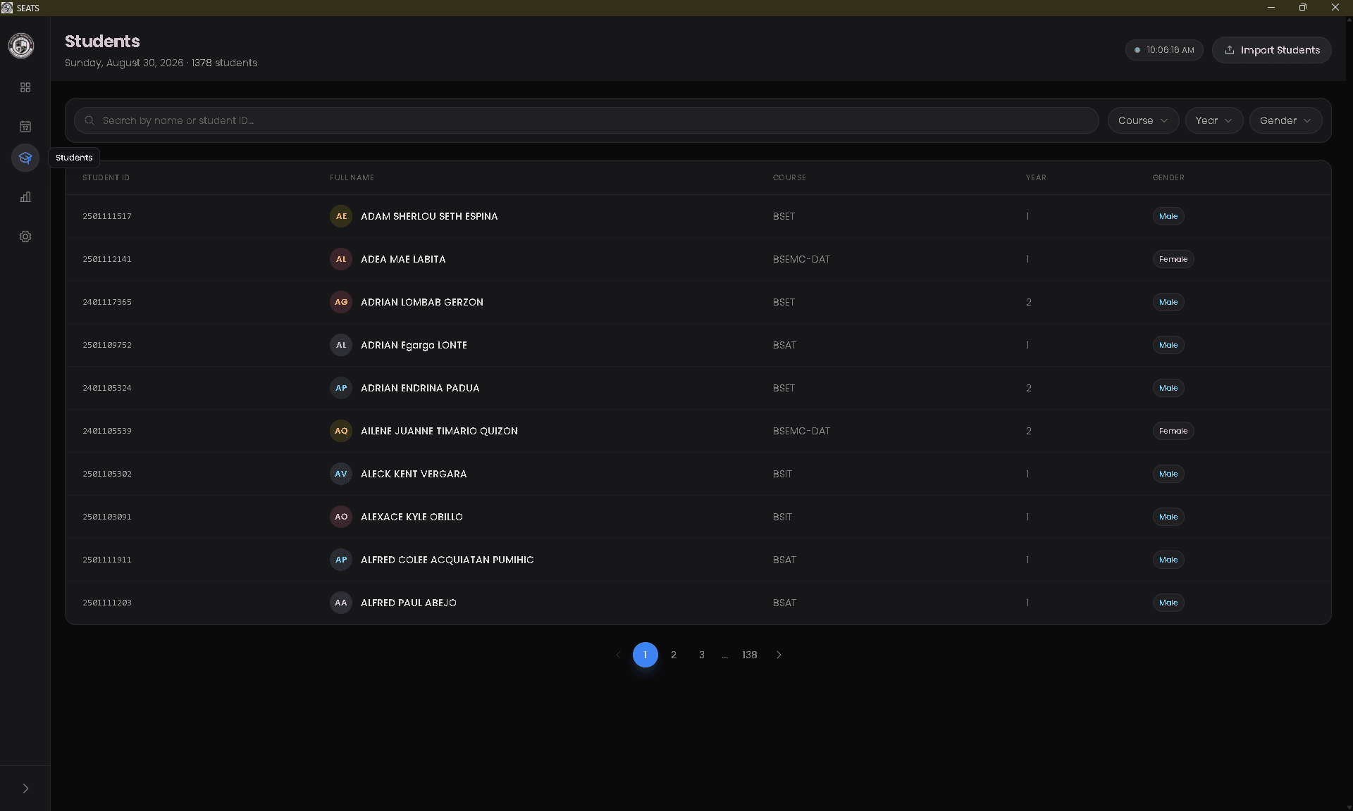 SEATS: SBO Event Attendance Tracking System screenshot 4