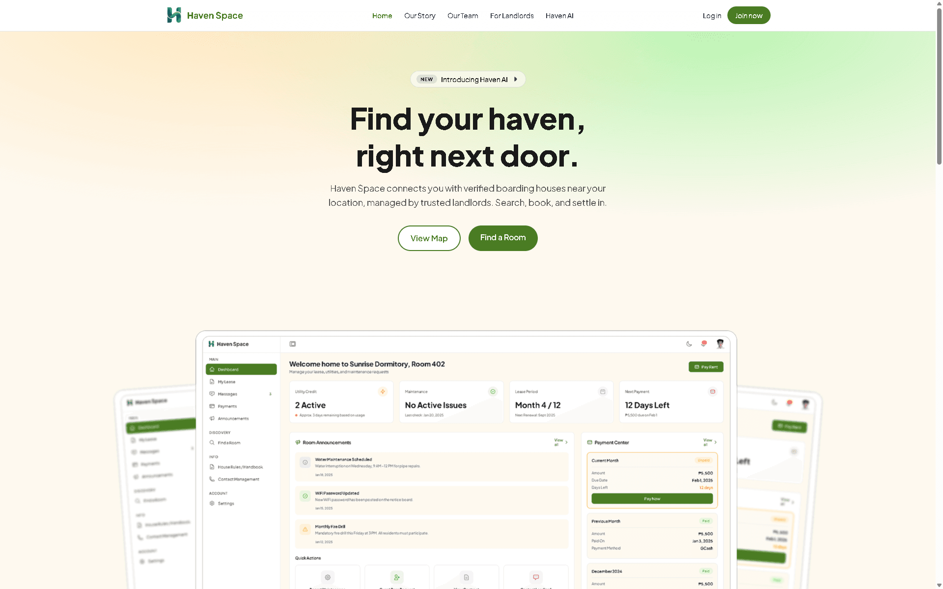 Haven Space screenshot 1